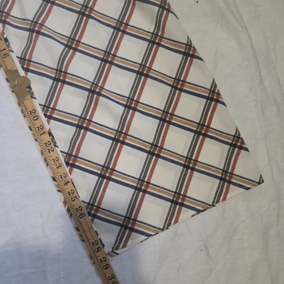 Plaid Jumpsuit with Gorgeous White and Brown - Picture 7 of 11